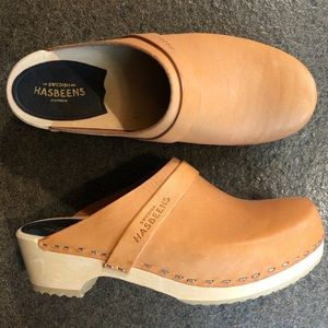 Swedish Hasbeens like new, worn once. Size 37 US 6.5